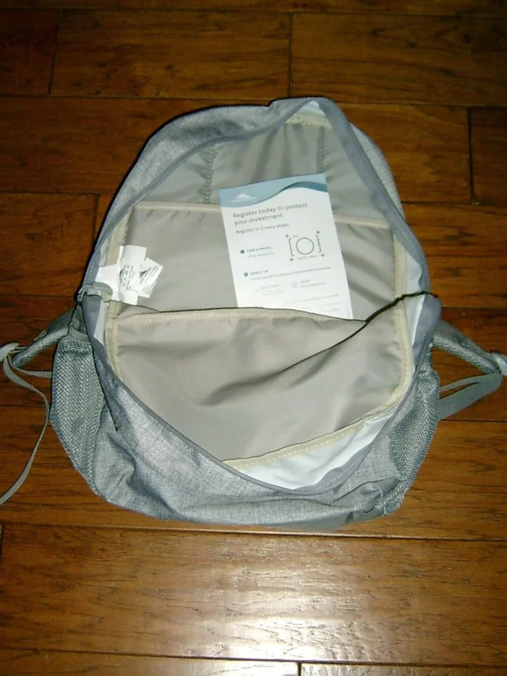 High Sierra Everclass Backpack Grey, NEW WITH TAGS